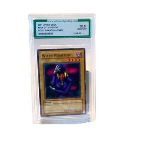 2001 Upper Deck Yu-Gi-Oh Witty Phantom 1St Edition #017 Gem Mt 10